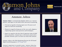 Tablet Screenshot of ammonjohns.com